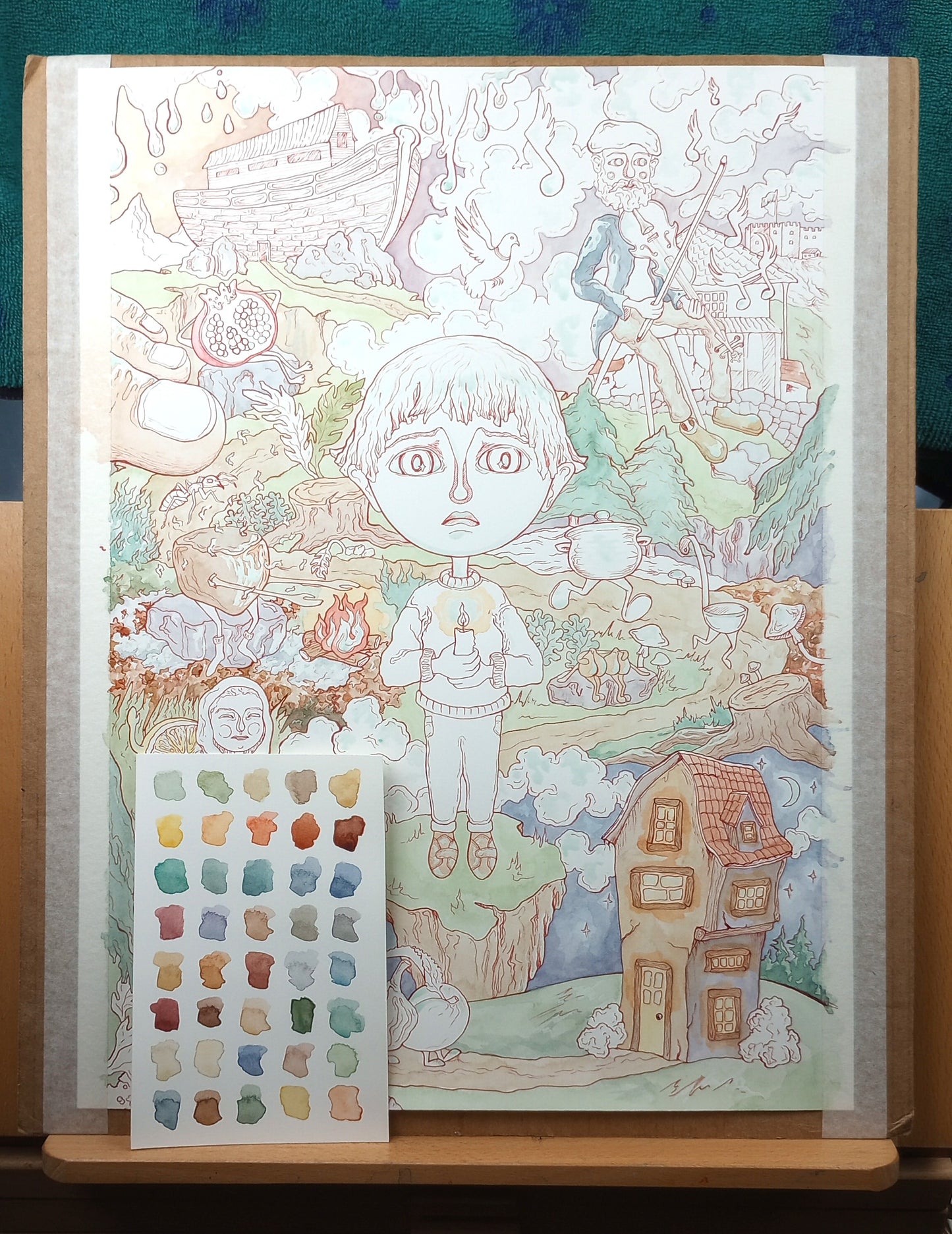 "Aşure (Noah's Pudding)" Fine Art Prints in Two Sizes