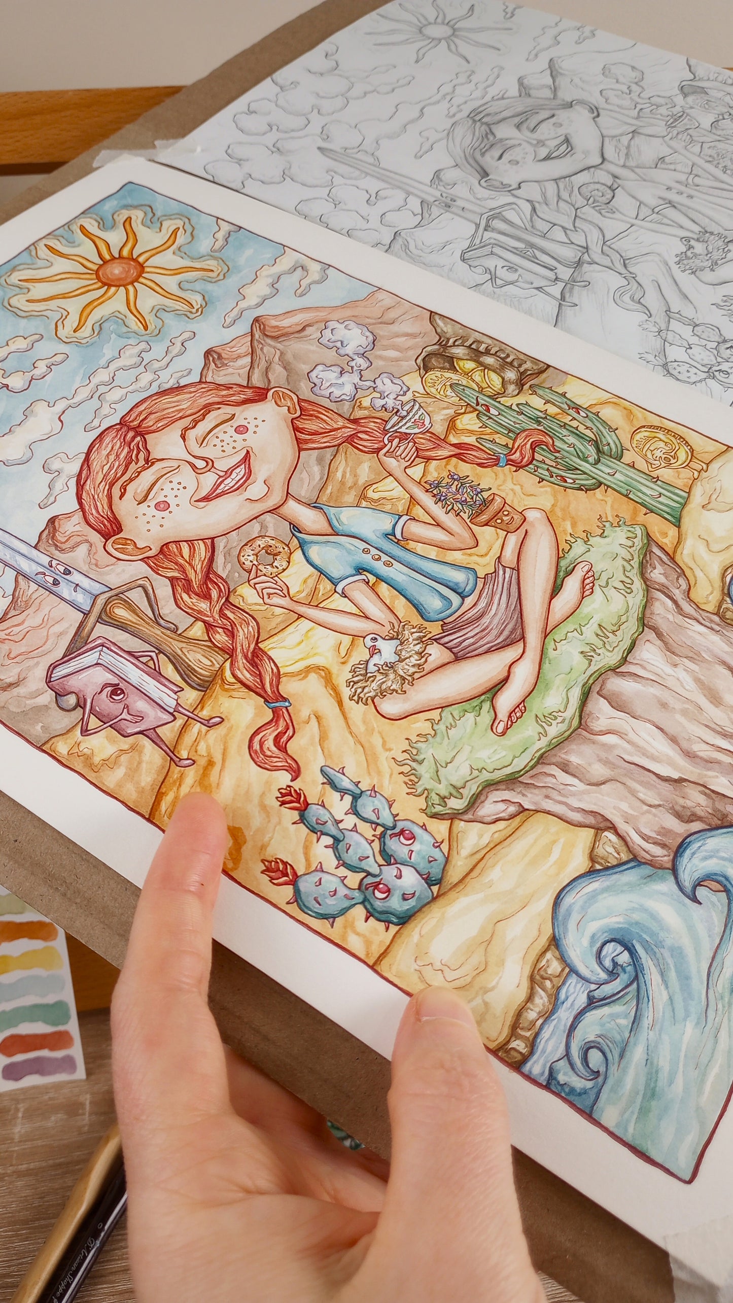 "Know What You Know" (fine art print from the "Maxims" series)