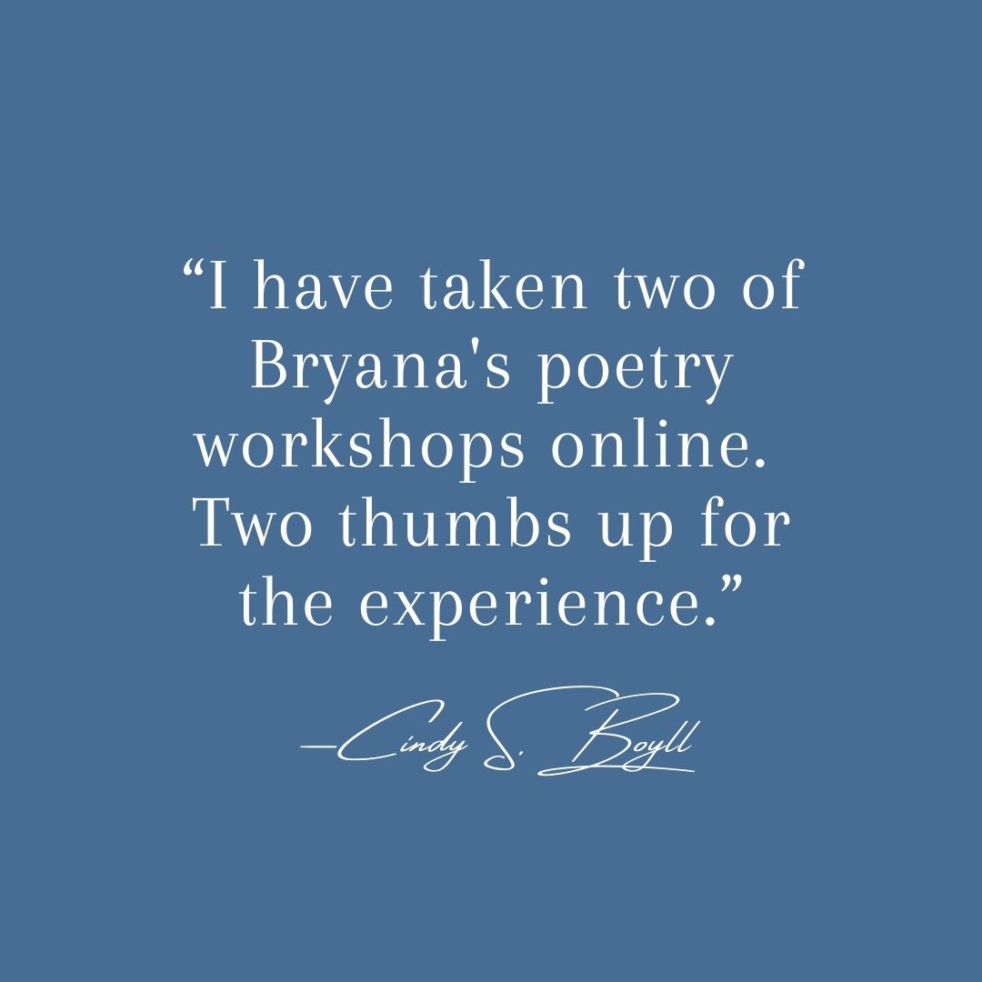 September 2024 Poetry Workshop Registration (Thursdays: 6:30-9pm EDT)