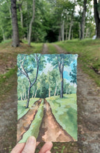 Load image into Gallery viewer, &quot;Camp Choconut, PA&quot; (Original Gouache Sketch)