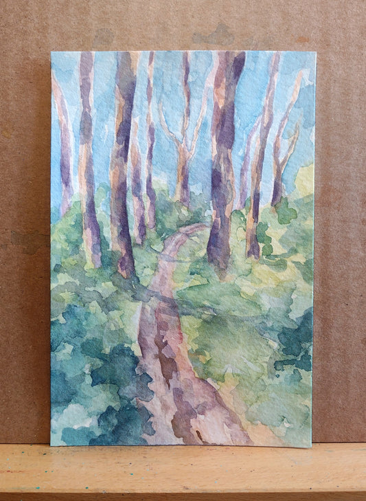 "Campus East, University of York" (Original Watercolor Sketch)