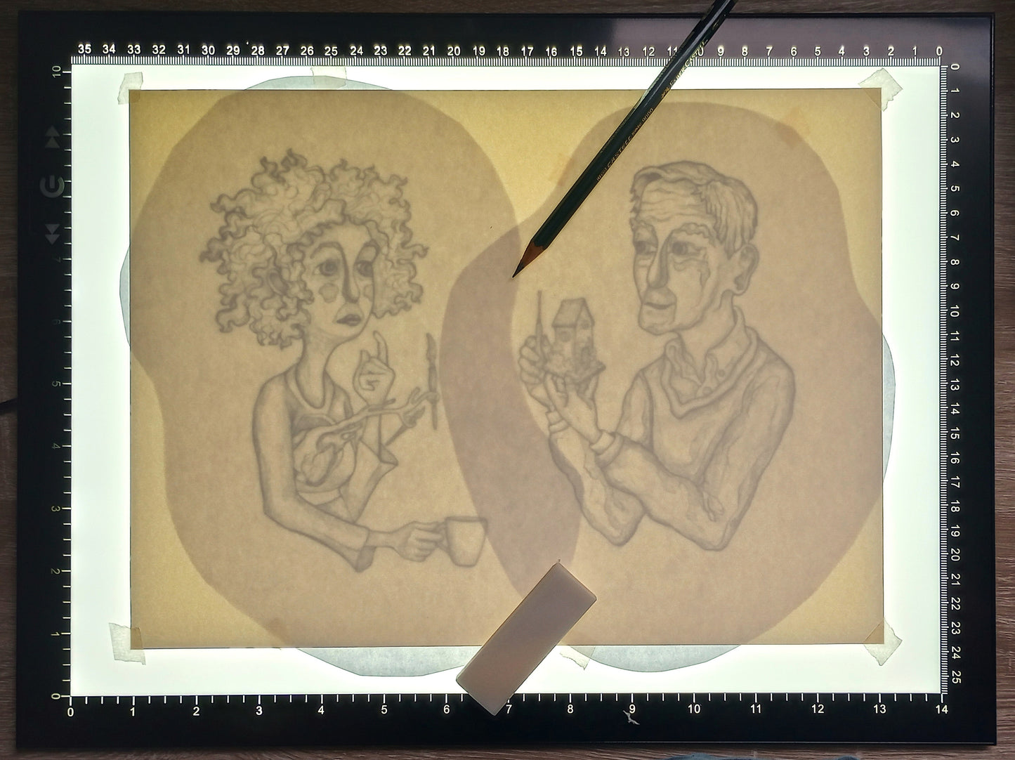 Select From Six Original Watercolor Illustrations for "A Story Where Everyone is Nice..."