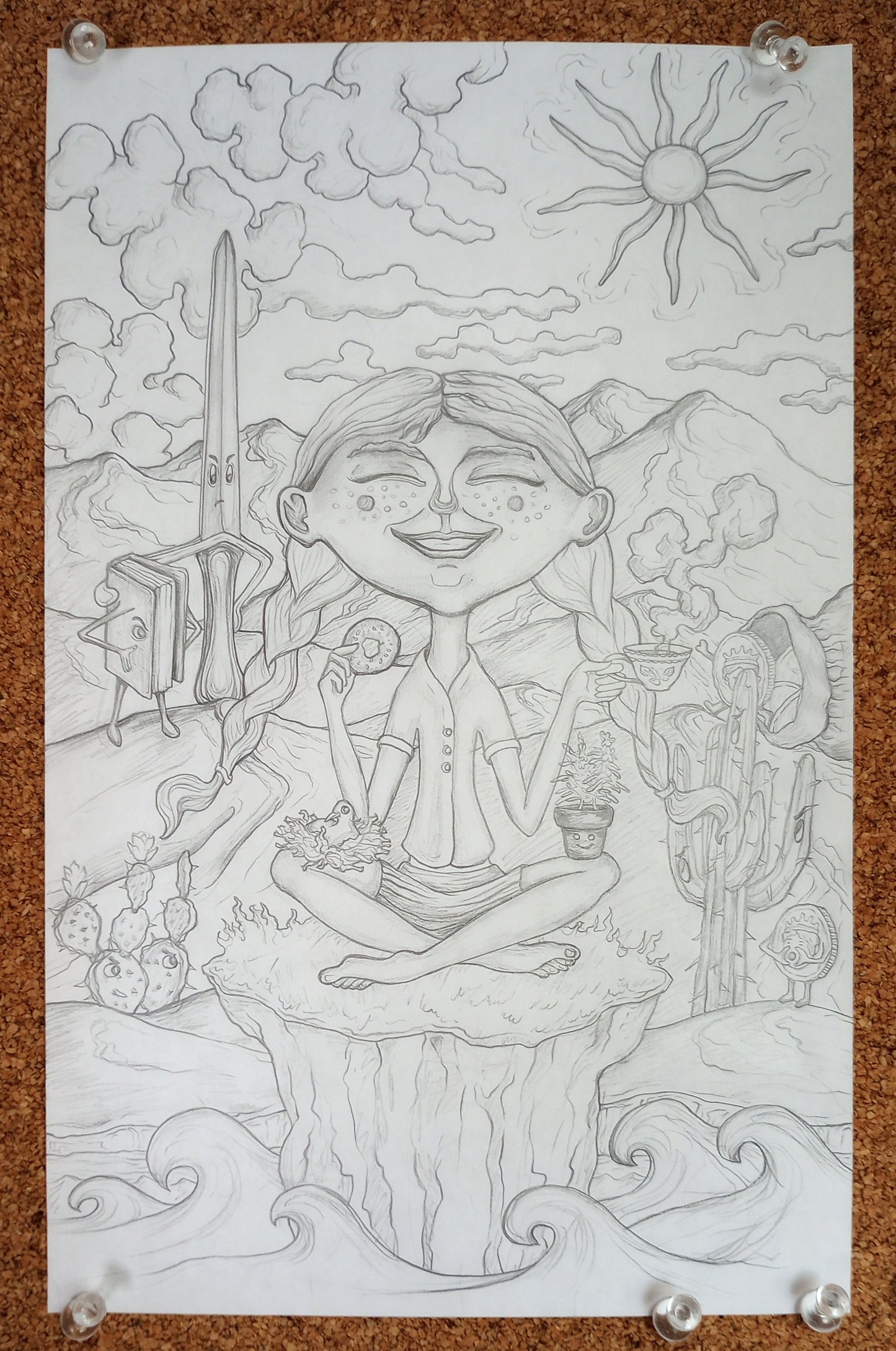 "Know What You Know"  (fine art print from the "Maxims" series)