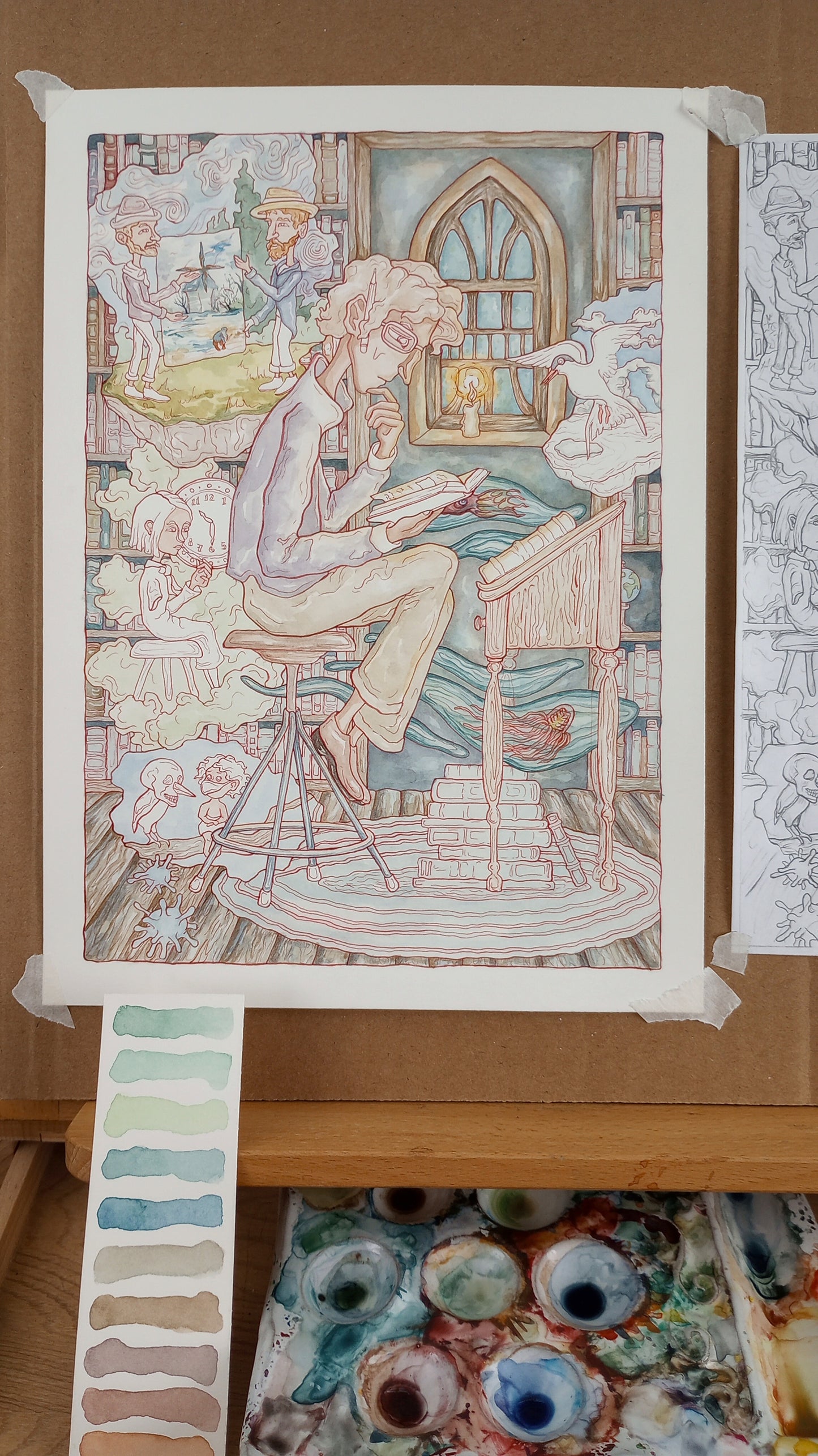 "Know What You Don't" (fine art print from the "Maxims" series)