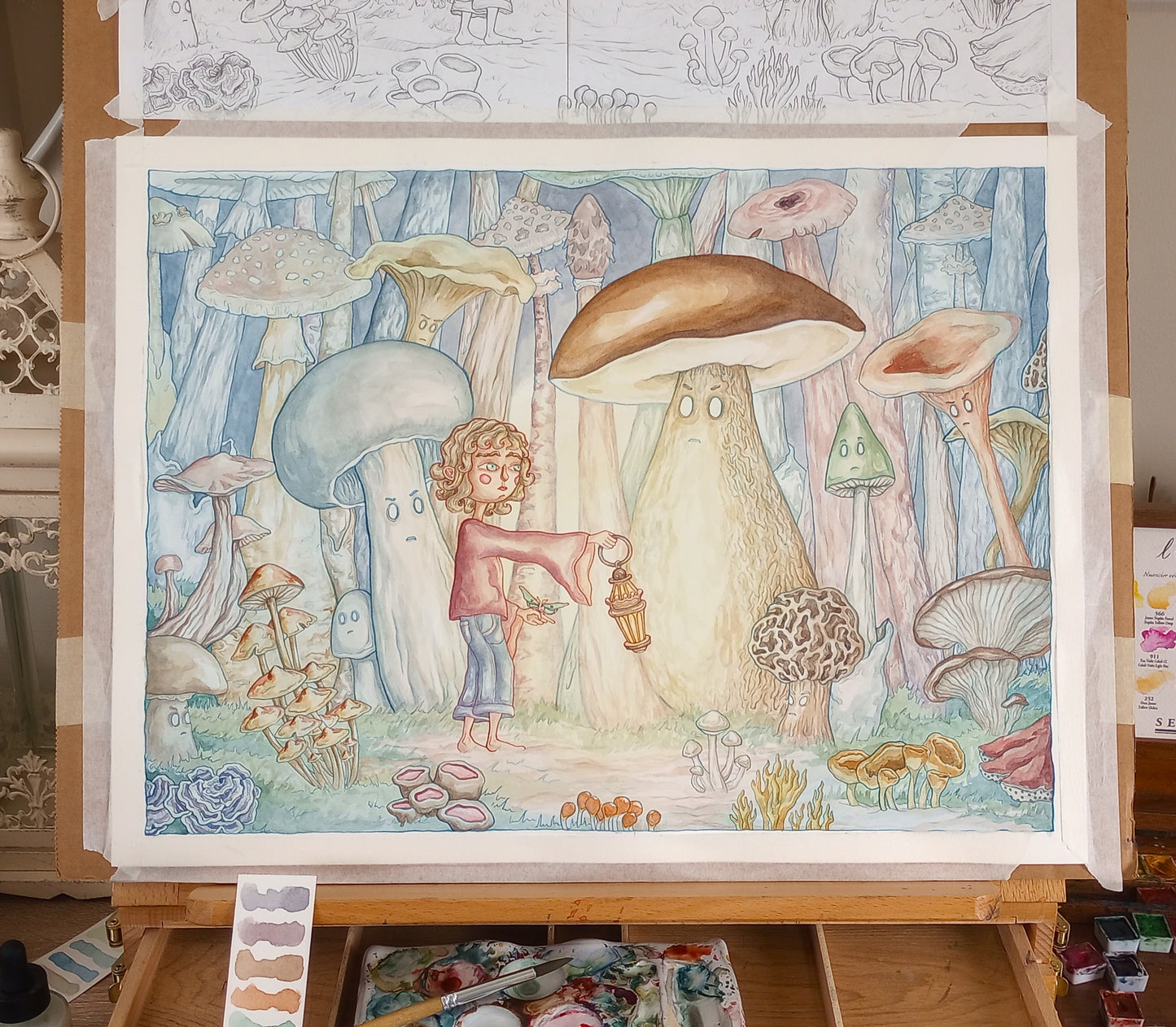 "Be As Brave As You Can" (fine art print from the "Maxims" series, comes in two sizes)