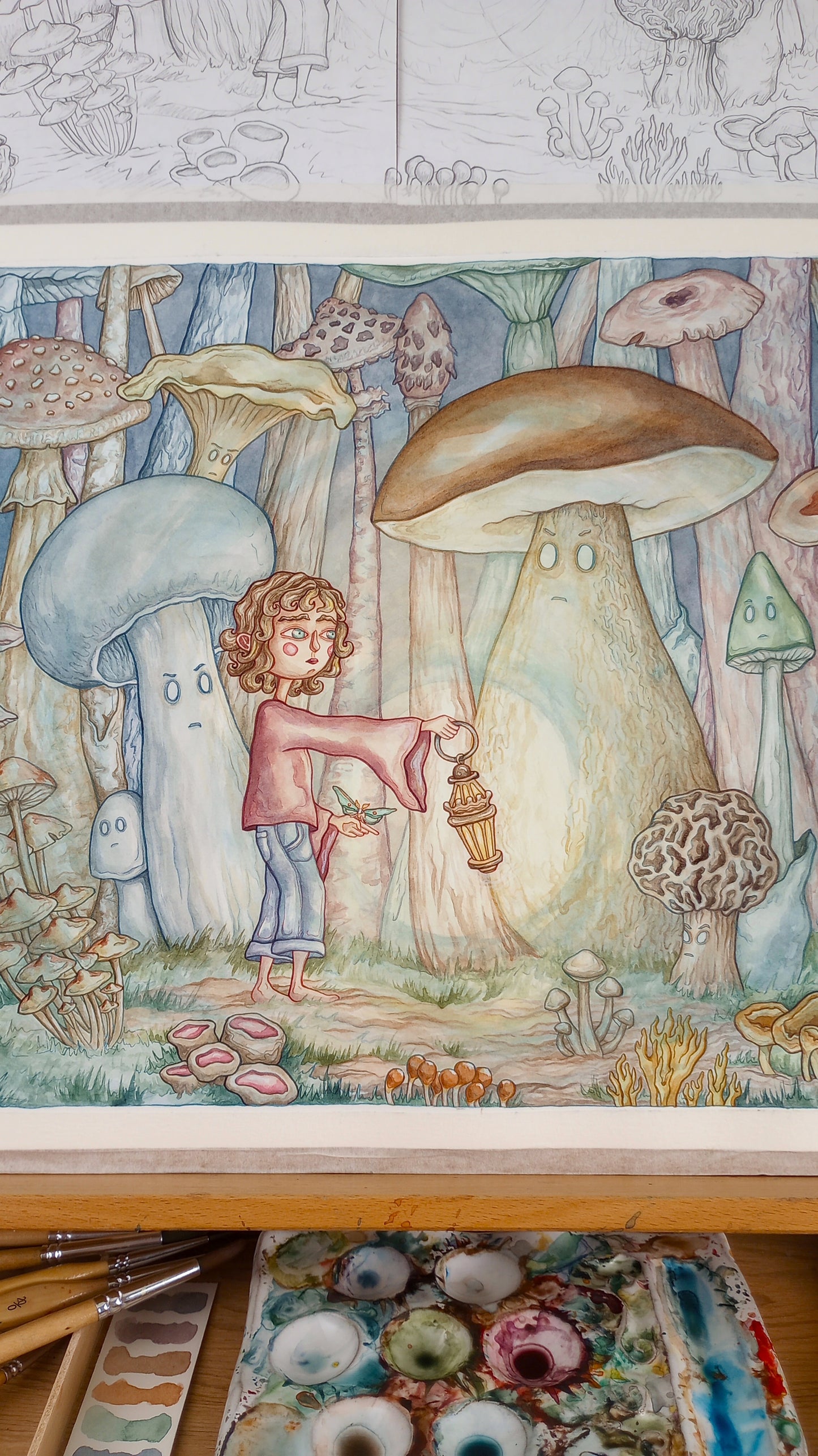 "Maxims" Zine: A Collection of Illustrated Proverbs