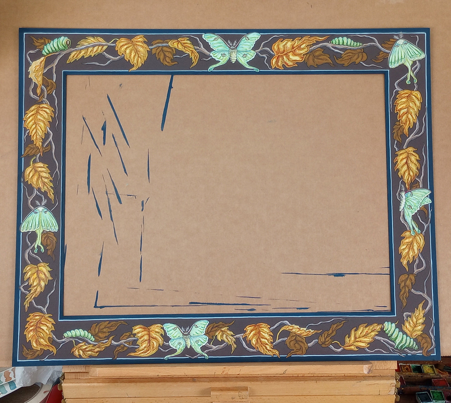 "Be As Brave As You Can" (fine art print from the "Maxims" series, comes in two sizes)