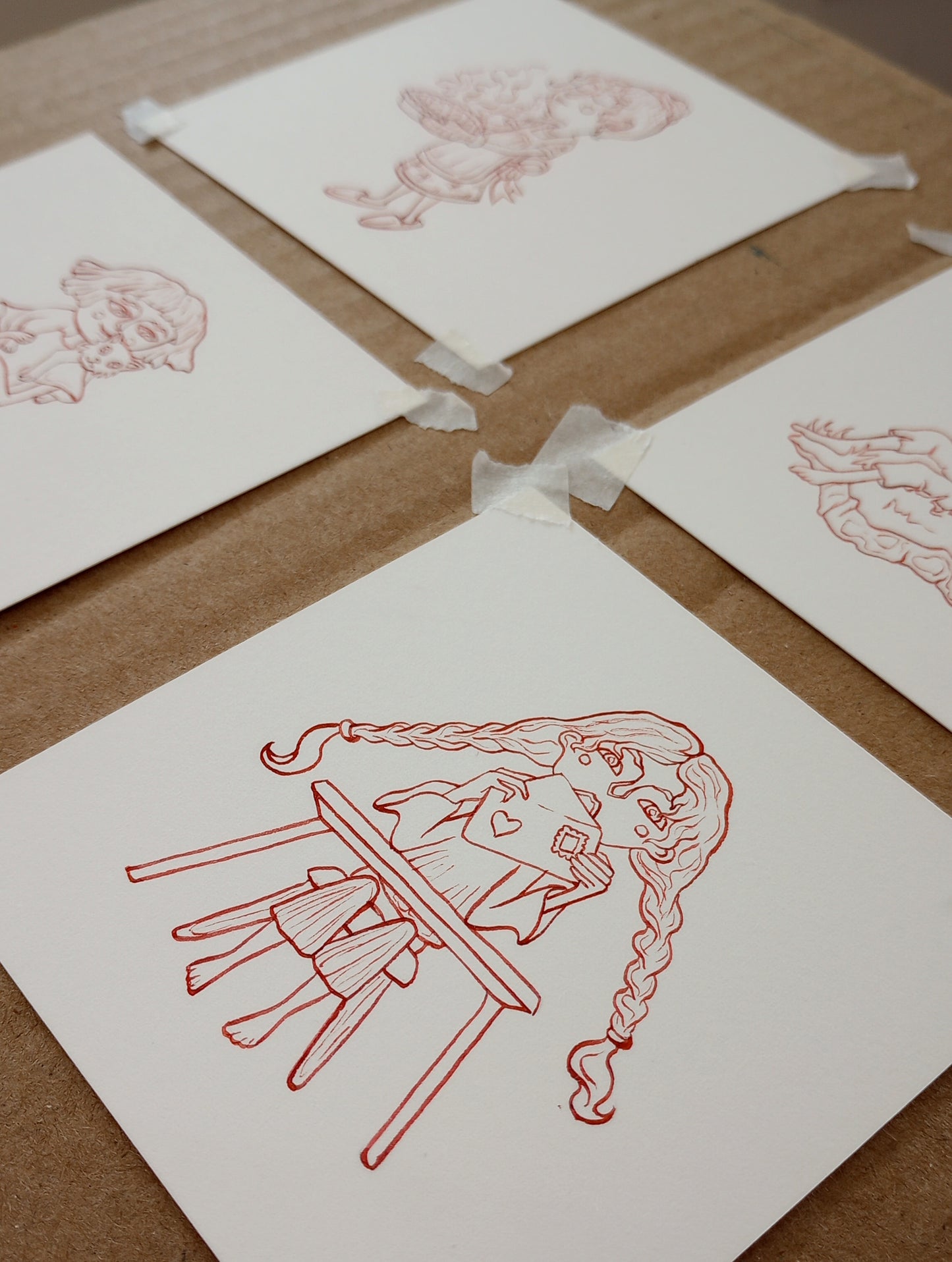 Original Self-Care Dice Illustrations