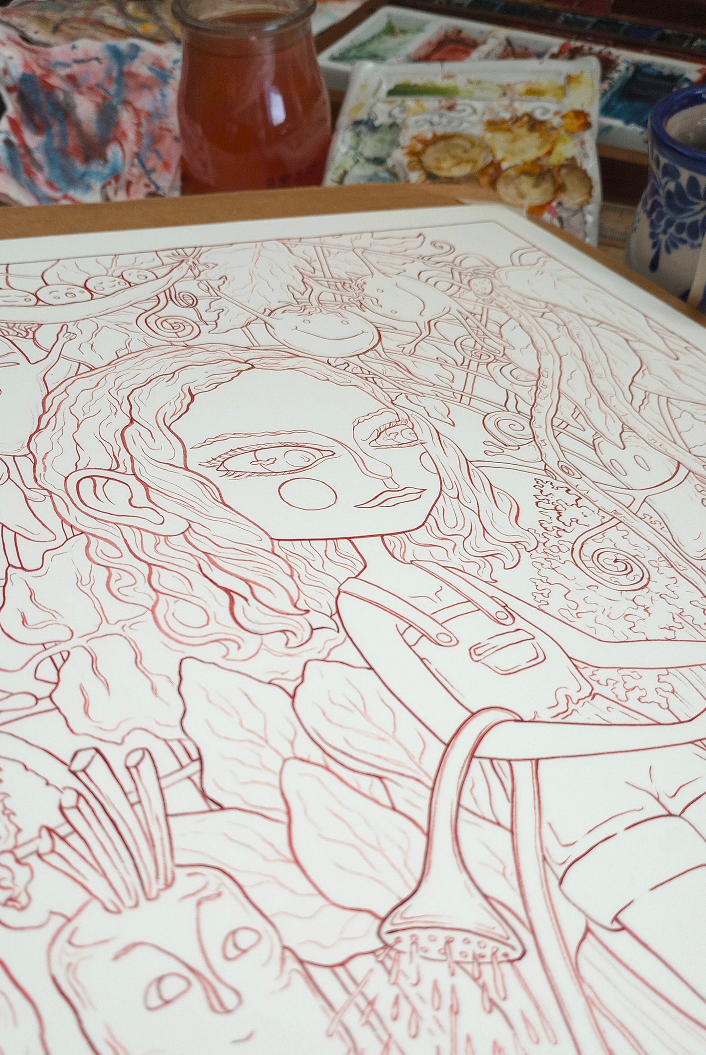 "Maxims" Zine: A Collection of Illustrated Proverbs