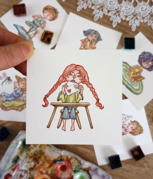 Original Self-Care Dice Illustrations