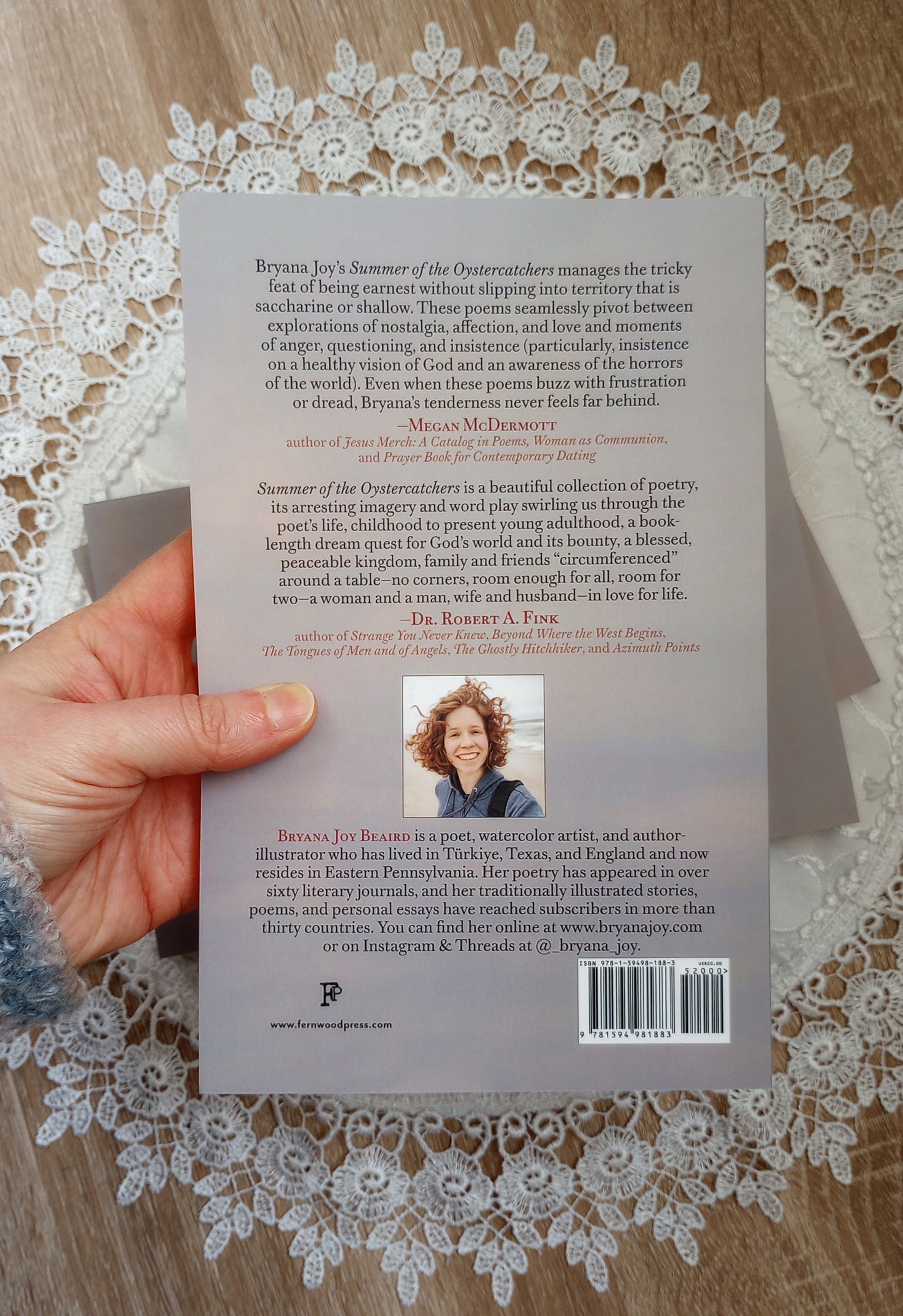 "Summer of the Oystercatchers" Poetry Collection Signed by the Author