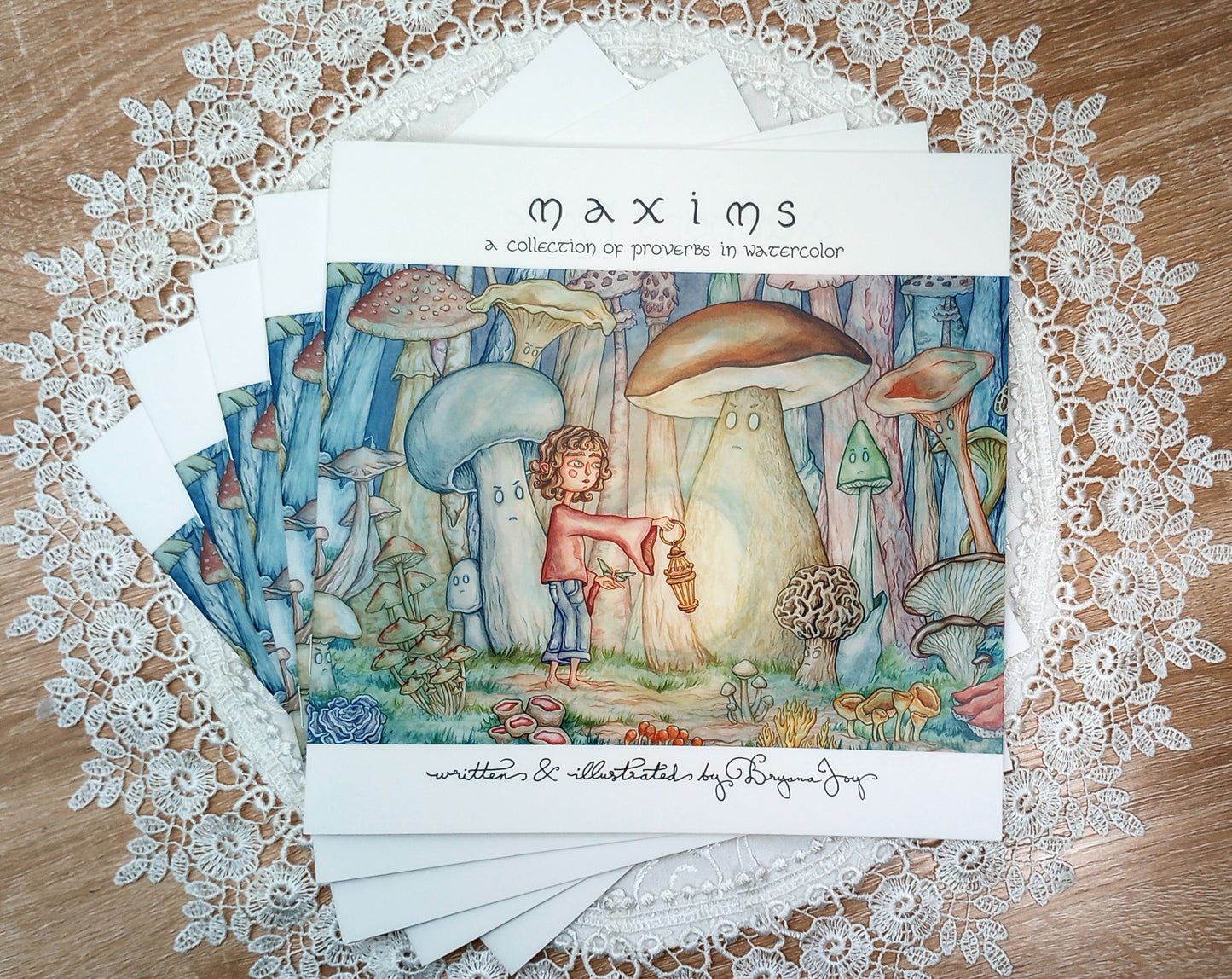 "Maxims" Zine: A Collection of Illustrated Proverbs