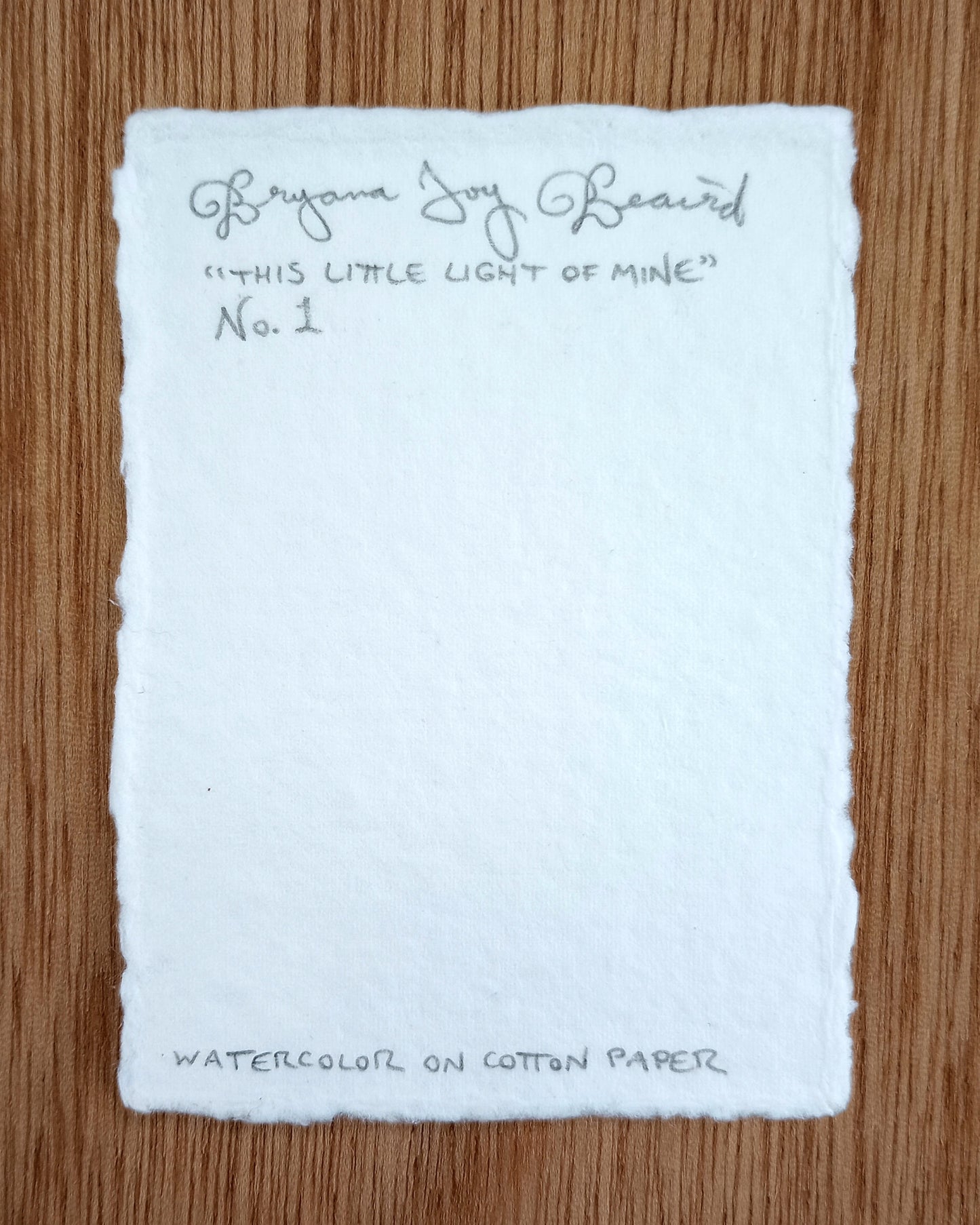 "This Little Light of Mine" (Select From Set of 4 Original Watercolor Papercut Candle ACEOs)