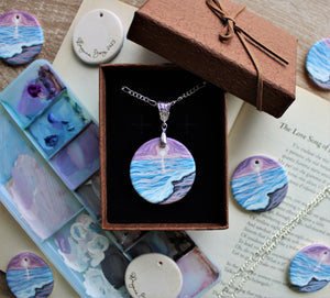 Literary Seascape Pendant: "The Love Song of J. Alfred Prufrock" (T.S. Eliot)