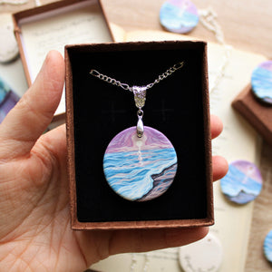 Literary Seascape Pendant: "The Love Song of J. Alfred Prufrock" (T.S. Eliot)