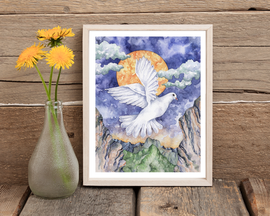 There Goes The Darling Bird (Fine Art Prints Benefitting Women For Afghan Women)
